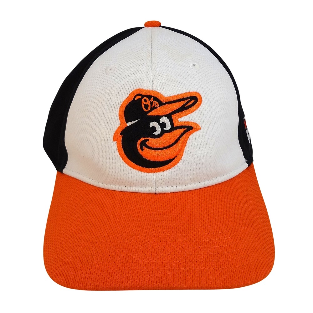 Baltimore Orioles MLB Team Baseball Cap White Black Orange